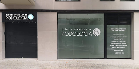 CLÍNICA AVANÇADA DE PODOLOGIA. Dr Ivan Soriano i Dra Miriam Romero