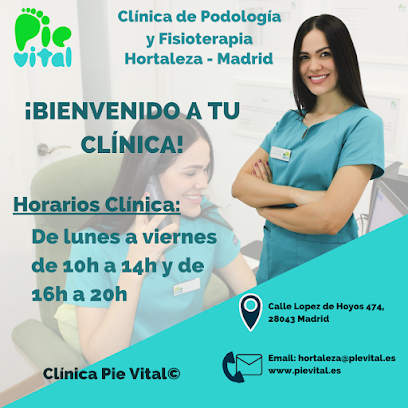 Clínica Pie Vital Madrid – Podólogos y fisioterapeutas expertos