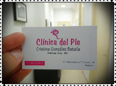 Clinica del Pie Cristina Gonzalez Batalla