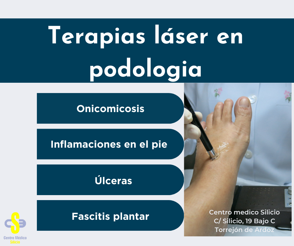 Láser en Podología Torrejon de Ardoz